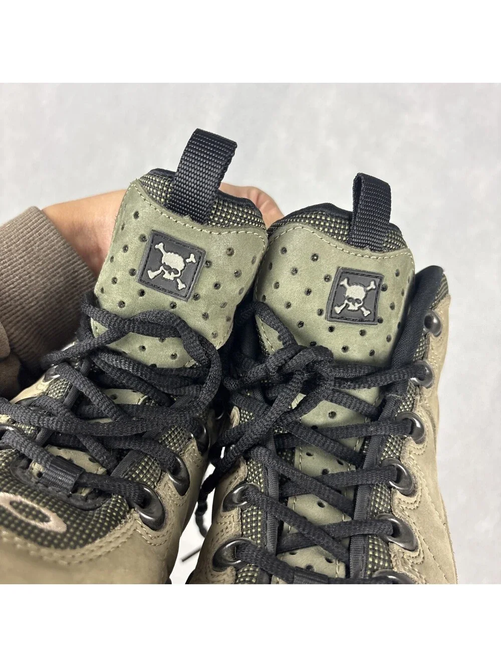Oakley Software Nail Boots Men’s 8 Crossbones Hiking Outdoors Gorpcore Y2K